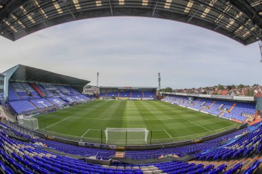 A general view of Prenton Park during the Pre-season friendly match Tranmere Rovers vs Blackpool at Prenton Park, Birkenhead, United Kingdom, 30th July 2024 clipart