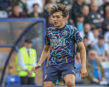 Blackpool 'dan Kyle Joseph, 30 Temmuz 2024' te İngiltere, Birkenhead 'deki Prenton Park' ta oynanan Tranmere Rovers-Blackpool maçında