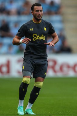 Everton 'dan Jack Harrison, Coventry City, Everton' a karşı, Coventry Building Society Arena, Coventry, İngiltere 'de 30 Temmuz 2024' te oynanan sezon öncesi dostluk maçı sırasında