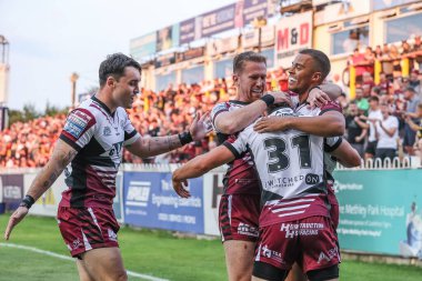 Castleford Tigers 'dan Fletcher Rooney, 1 Ağustos 2024' te The Mend-A-Hose Jungle, Castleford, İngiltere 'de oynanan 20.