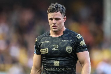 Leigh Leoparları 'ndan Kai Odonnell, 20. Betfred Süper Lig Turu' nda Castleford Tigers, Leigh Leopards 'a karşı, The Mend-A-Hose Jungle, Castleford, Birleşik Krallık, 1 Ağustos 2024