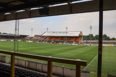 The Mend-A-Hose Jungle, Castleford, Birleşik Krallık, 1 Ağustos 2024 'te oynanan 20. Betfred Süper Lig karşılaşmasında Castleford Tigers, Leigh Leopards' a karşı oynuyor.