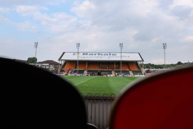 The Mend-A-Hose Jungle, Castleford, Birleşik Krallık, 1 Ağustos 2024 'te oynanan 20. Betfred Süper Lig karşılaşmasında Castleford Tigers, Leigh Leopards' a karşı oynuyor.