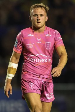 Hull KR takımından Jez Litten, 2 Ağustos 2024 'te Warrington Wolves' a karşı Hull KR maçında, Warrington, Warrington Stadyumu, 2 Ağustos 2024