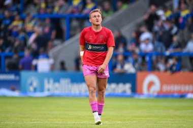 Hull KR takımından Jez Litten, 2 Ağustos 2024 'te Warrington Jones Stadyumu, Warrington' da oynanan 20.