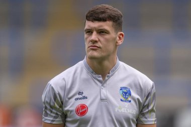 Warrington Wolves 'tan Josh Thewlis Betfred Süper Lig 20. Raundunda Warrington Wolves, Hull KR' a karşı Halliwell Jones Stadyumu, Warrington, 2 Ağustos 2024