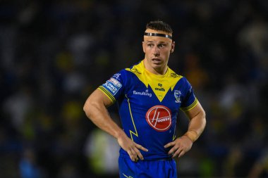 Warrington Wolves 'dan George Williams Betfred Süper Lig 20. Raundunda Warrington Wolves, Hull KR' a karşı Halliwell Jones Stadyumu, Warrington, 2 Ağustos 2024