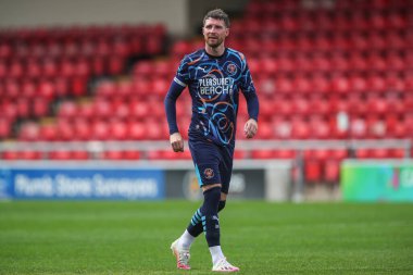 Blackpool 'dan James Husband 3 Ağustos 2024' te Alexandra Stadyumu 'nda oynanan Crewe Alexandra-Blackpool maçında