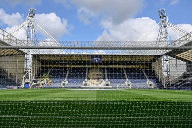 Deepdale 'in, 3 Ağustos 2024' te Deepdale, Preston, İngiltere 'de oynanan Preston North End-Everton karşılaşması öncesinde genel bir görüntüsü.