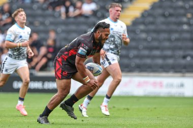 St. Helens takımından Agnatius Paasi, 3 Ağustos 2024 'te MKM Stadyumu' nda oynanan Betfred Süper Lig 20. Raundunda, Hull FC ve St Helens maçına gidiyor.