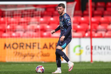 Blackpool 'dan James Husband 3 Ağustos 2024' te Alexandra Stadyumu 'nda oynanan Crewe Alexandra-Blackpool maçında