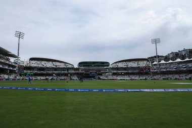The Hundred maçından önce Lords Cricket Ground 'un genel görünümü Londra Spirit Women vs Oval Invincibles Women at Lords, Londra, İngiltere, 4 Ağustos 2024