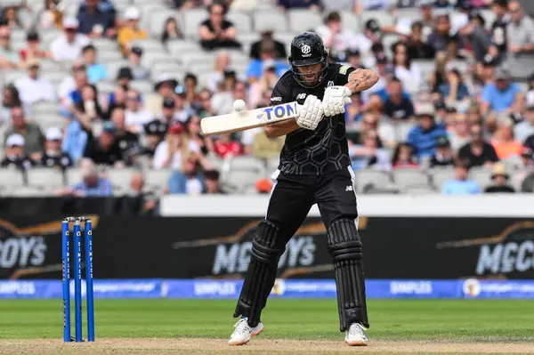 stock image Phil Salt of Manchester Originals hits a single during the The Hundred match Manchester Originals vs Oval Invincibles at Old Trafford, Manchester, United Kingdom, 6th August 202