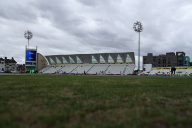 Trent Köprüsü 'nün The Hundred maçından önceki genel görüntüsü Trent Rockets Women vs London Spirit Women - Trent Bridge, Nottingham, İngiltere, 7 Ağustos 2024