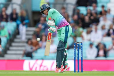 Lauren Winfield-Hill, Oval Invincibles sopasıyla Oval Invincibles 100 maçında Güney Cesur Kadınlara karşı Kia Oval, Londra, Birleşik Krallık, 8 Ağustos 2024