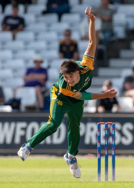 Gloucestershire CCC 'den Rob LORD, Royal London 1 günlük B Grubu maçı sırasında Nottinghamshire - Gloucestershire Trent Bridge, Nottingham, İngiltere, 9 Ağustos 2024