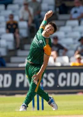 Gloucestershire CCC 'den Rob LORD, Royal London 1 günlük B Grubu maçı sırasında Nottinghamshire - Gloucestershire Trent Bridge, Nottingham, İngiltere, 9 Ağustos 2024