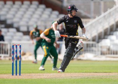 Gloucestershire CCC 'den Cameron BANCROFT 9 Ağustos 2024' te İngiltere 'nin Nottinghamshire, Nottingham kentinde oynanan 1 günlük B Grubu maçı sırasında