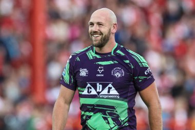 Castleford Tigers takımından Liam Watts 21. Betfred Süper Lig karşılaşmasında Hull KR, Castleford Tigers 'a karşı 9 Ağustos 2024' te Kingston 'daki Craven Park Sewell Grubu' nda karşı karşıya geldi.