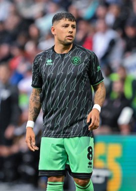 Sheffield United takımından Gustavo Hamer, 9 Ağustos 2024 'te İngiltere' nin Deepdale kentinde Preston North End ile Sheffield United maçında karşılaşacak.