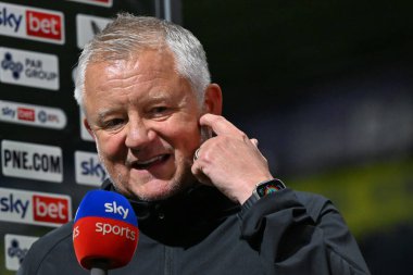 Chris Wilder 'ın Sheffield United teknik direktörü, 9 Ağustos 2024' te Preston North End - Sheffield United maçında Sky Sport ile maç sonrası röportaj yapacak.