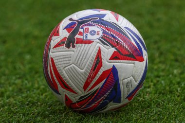 EFL maç topu Sky Bet Şampiyonası maçında Leeds United Portsmouth 'a karşı Elland Road, Leeds, İngiltere, 10 Ağustos 2024