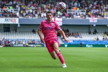 West Bromwich Albion 'dan Tom Fellows, 10 Ağustos 2024' te Londra 'daki Kiyan Prince Vakfı Stadyumu' nda Queens Park Rangers-West Bromwich Albion maçında maç yapıyor.