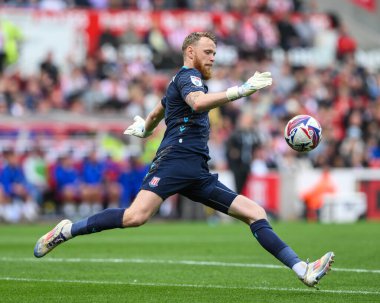Stoke City 'den Viktor Johansson, Stoke City ile Coventry City arasındaki 10 Ağustos 2024' te oynanan Bet365 Stadyumu 'nda oynanan Sky Bet Şampiyonası karşılaşmasında sahaya çıktı.