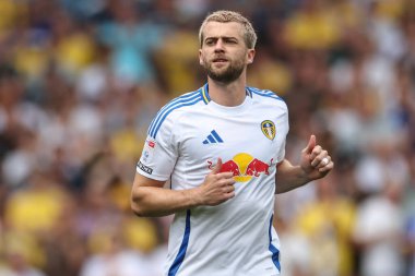 Patrick Bamford of Leeds United during the Sky Bet Championship match Leeds United vs Portsmouth at Elland Road, Leeds, United Kingdom, 10th August 2024 clipart