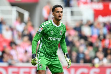 Coventry City 'den Oliver Dovin Gökyüzü İddia Şampiyonası' nda Stoke City ile Coventry City arasında oynanan Bet365 Stadyumu, Stoke-on-Trent, Birleşik Krallık, 10 Ağustos 2024