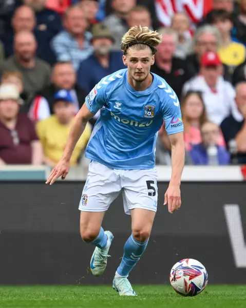 stock image Jack Rudoni of Coventry City in action during  Sky Bet Championship match Stoke City vs Coventry City at Bet365 Stadium, Stoke-on-Trent, United Kingdom, 10th August 2024