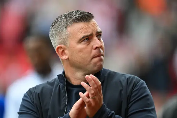 stock image Steven Schumacher Manager of of Stoke City during the Sky Bet Championship match Stoke City vs Coventry City at Bet365 Stadium, Stoke-on-Trent, United Kingdom, 10th August 2024