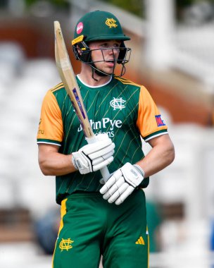 Jack HAYNES of Nottingham Outlaws during the Royal London One-day Cup match Nottinghamshire vs Essex at Trent Bridge, Nottingham, United Kingdom, 11th August 2024 clipart