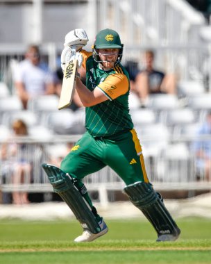 Ben SLATER of Nottingham Outlaws batting during the Royal London One-day Cup match Nottinghamshire vs Essex at Trent Bridge, Nottingham, United Kingdom, 11th August 2024 clipart