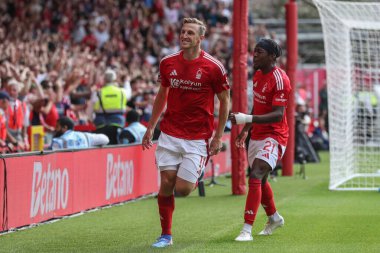 Nottingham Ormanı 'ndan Chris Wood Premier League maçında Nottingham Forest' a karşı Bournemouth City Ground, Nottingham, İngiltere 'de 17 Ağustos 2024' te 1-0 berabere kaldı.