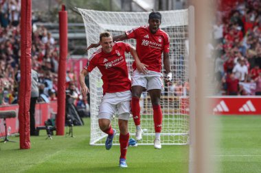 Nottingham Ormanı 'ndan Chris Wood Premier League maçında Nottingham Forest' a karşı Bournemouth City Ground, Nottingham, İngiltere 'de 17 Ağustos 2024' te 1-0 berabere kaldı.