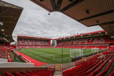 The City Ground 'un Premier League maçı sırasında Nottingham Ormanı' na karşı Bournemouth City Ground, Nottingham, İngiltere 'de 17 Ağustos 2024