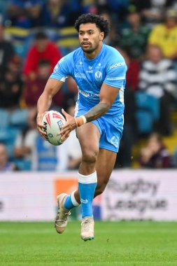 St. Helens 'ten Waqa Blake, Wigan Warriors' un 17 Ağustos 2024 'te Elland Road, Leeds' de St. Helens 'e karşı oynadığı Magic Weekend maçında bir çıkış yaptı.