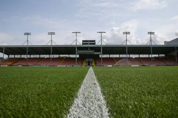 Bloomfield Road 'un içinde, Blackpool' un evi Sky Bet League 1 'in önünde, Blackpool - Stockport County maçı, Bloomfield Road, Blackpool, Birleşik Krallık, 17 Ağustos 2024