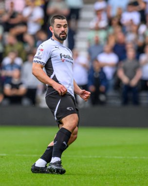 Derby County FC takımından Eiran CASHIN 17 Ağustos 2024 tarihinde İngiltere 'nin Pride Park Stadyumu' nda oynanan Derby County - Middlesbrough maçında
