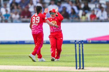 Galler 'den Shabnim İsmail, Londra, İngiltere' de 18 Ağustos 2024 'te oynanan 