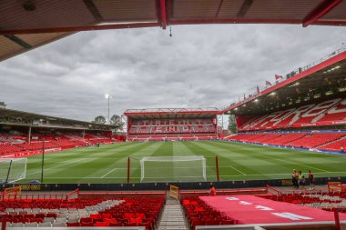 The City Ground 'un Premier League maçı sırasında Nottingham Ormanı' na karşı Bournemouth City Ground, Nottingham, İngiltere 'de 17 Ağustos 2024