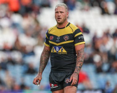 Castleford Tigers 'dan Joe Westerman Magic Weekend maçı sırasında Huddersfield Giants Castleford Tigers' a karşı Elland Road, Leeds, İngiltere, 18 Ağustos 2024