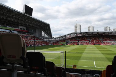 The Gtech Community 'nin Premier League maçı öncesinde genel bir görüntüsü Brentford' a karşı Crystal Palace, The Gtech Community Stadyumu, Londra, Birleşik Krallık, 18 Ağustos 2024