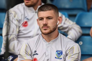 Warrington Wolves 'tan Danny Walker, Warrington Wolves' un Leeds Rhinos 'a karşı oynadığı 17 Ağustos 2024' teki Magic Weekend maçı sırasında geldi.