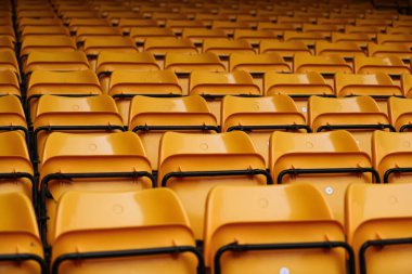 Carrow Yolu 'nun, 17 Ağustos 2024' te Norwich City, Norwich Road, Norwich Rovers 'a karşı oynanan Sky Bet Şampiyonası maçından önceki ayrıntılı görüntüsü