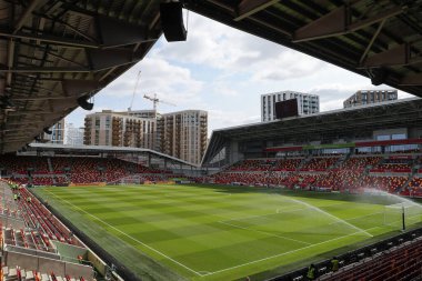 The Gtech Community 'nin Premier League maçı öncesinde genel bir görüntüsü Brentford' a karşı Crystal Palace, The Gtech Community Stadyumu, Londra, Birleşik Krallık, 18 Ağustos 2024