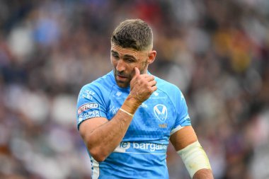 St. Helens 'ten Tommy Makinson Sihirli Haftasonu maçı sırasında Wigan Warriors, St. Helens' e karşı Elland Road, Leeds, Birleşik Krallık, 17 Ağustos 2024