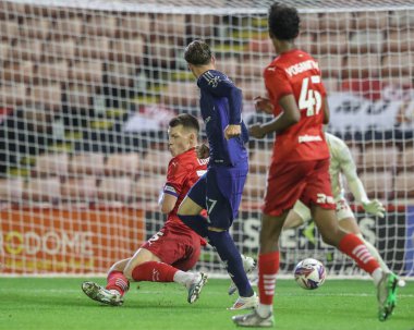 Manchester United takımından Jack Fletcher, 20 Ağustos 2024 'te İngiltere' nin Oakwell kentinde oynanan Bristol Street Motors Kupası maçında 2-3 berabere kaldı.