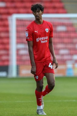 Barnsley Vimal Yoganathan Bristol Street Motors Kupası maçında Barnsley, Manchester United U21 'e karşı Oakwell, Barnsley, Birleşik Krallık, 20 Ağustos 2024